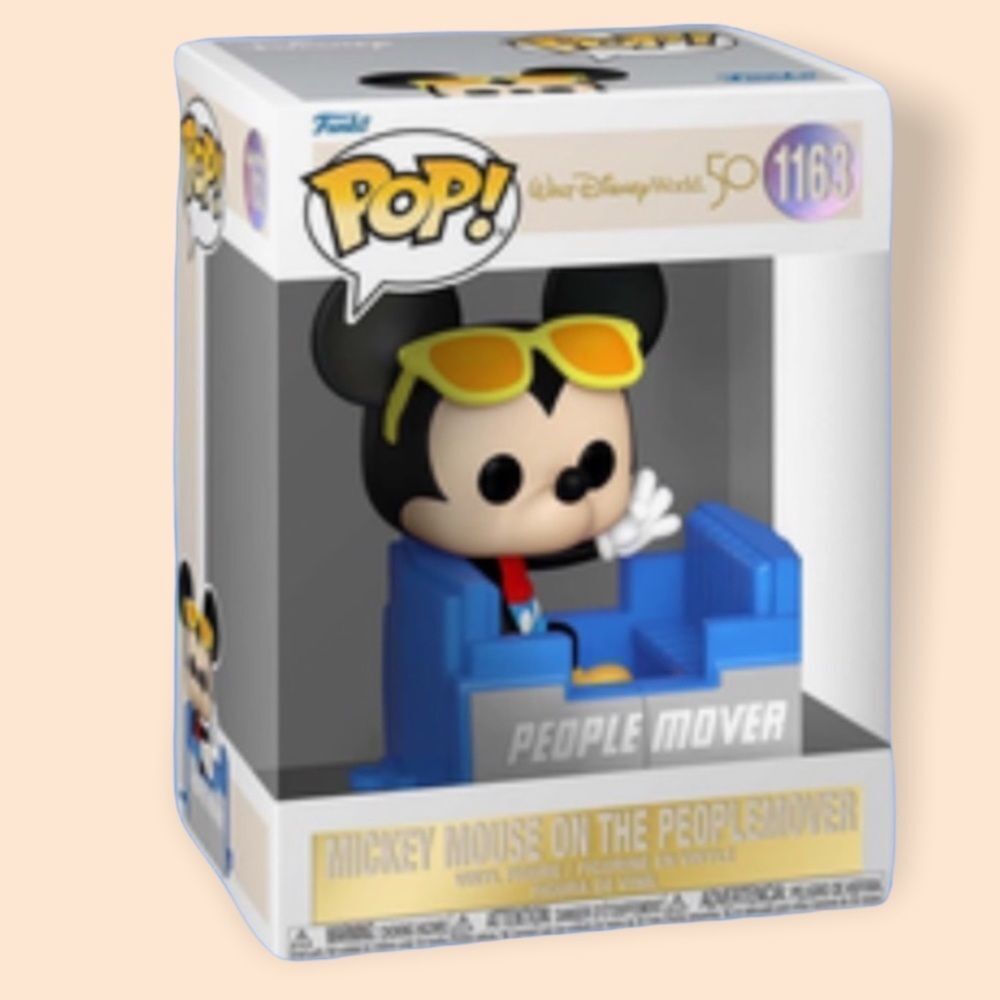 Funko Pop Walt Disney World 50th anniversary Mickey Mouse on the peop…